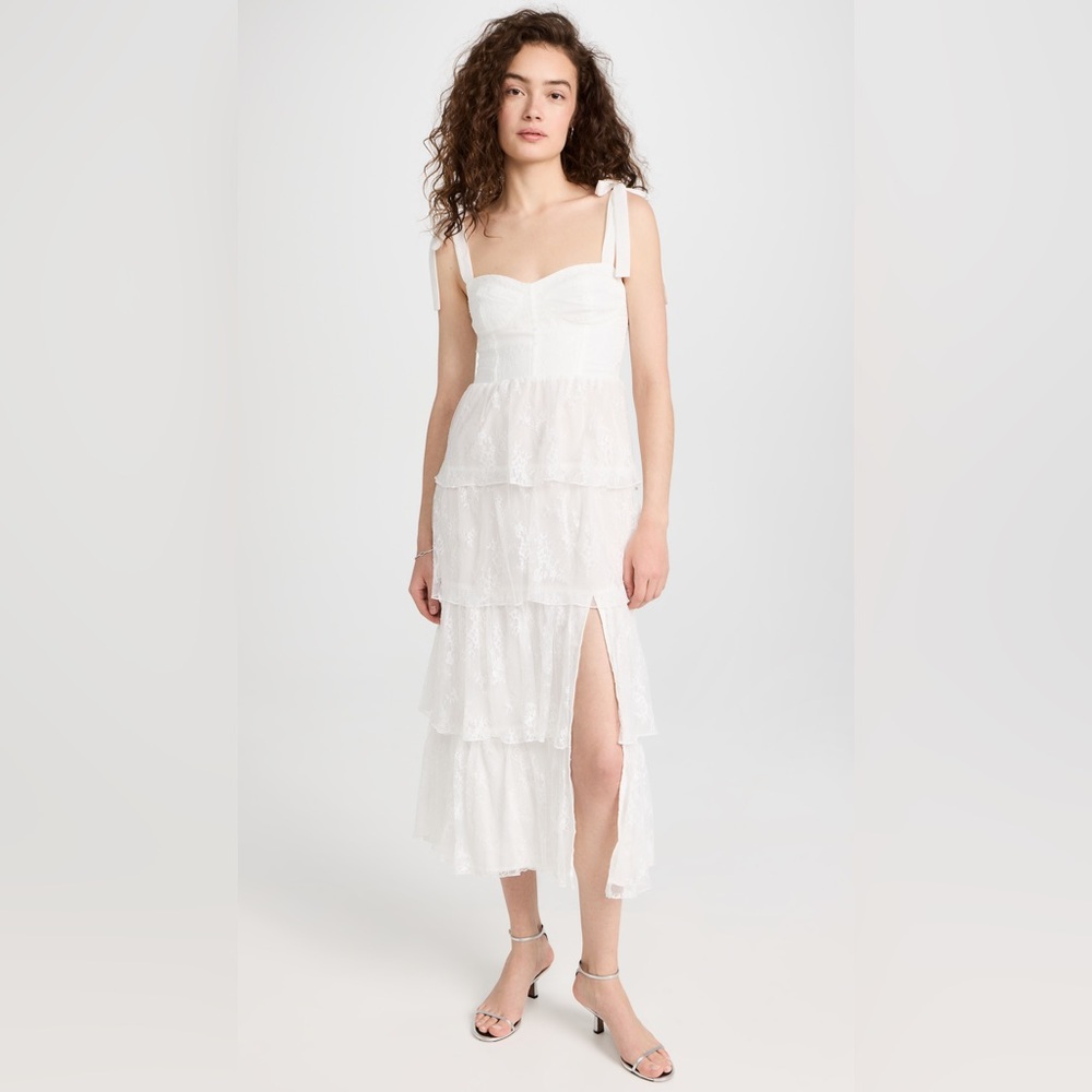 NWT WAYF Aria Tiered Dress